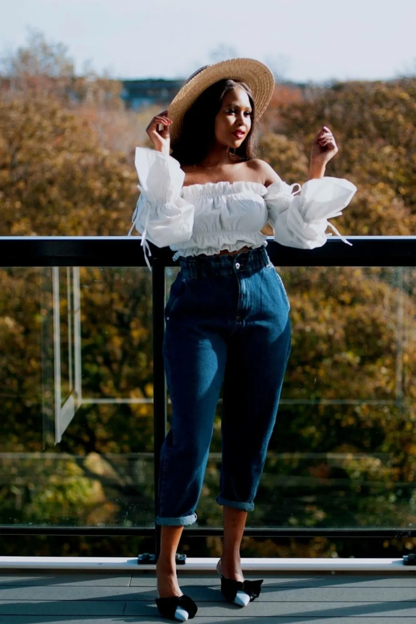 Crop Tops^SETSOFRAN London Ruffle Crop Top White