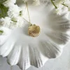 Jewellery^Wisteria London Clemmie Clam Shell Locket Gold