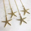 Jewellery^Wisteria London Cordelia Starfish Necklace Gold
