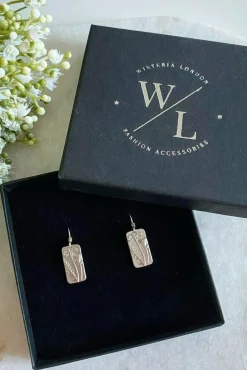 Jewellery^Wisteria London Meredith Wildflower Earrings Gold