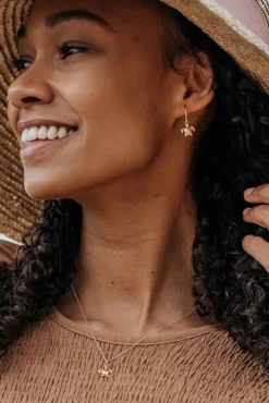 Jewellery^Wisteria London Moana Sea Turtle Necklace Gold