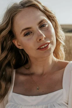 Jewellery^Wisteria London Orion Planet And Star Necklace Gold