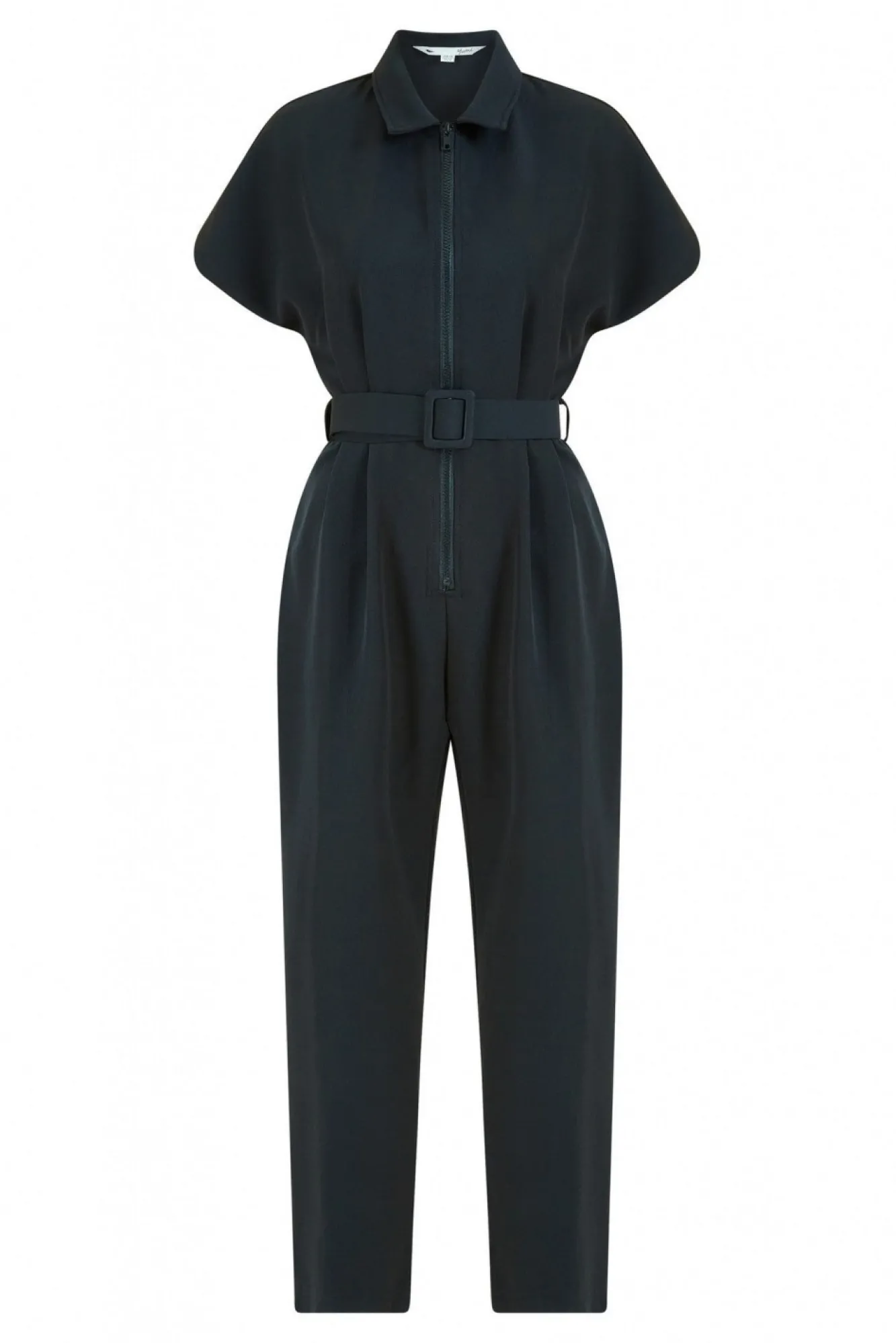 Jumpsuits^Yumi Zip Jumpsuit With Belt In Black